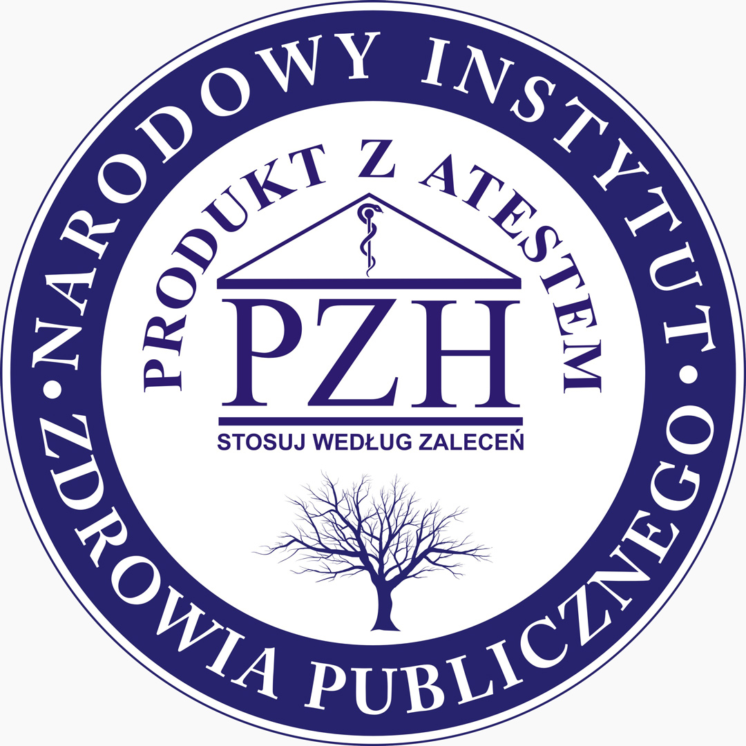 Nasze produkty są atestowane przez Narodowy Instytut Zdrowia Publicznego